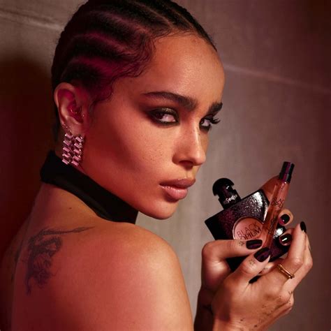 ysl zoe kravitz black opium commercial|ysl opium.